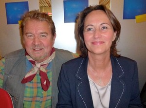 Yann-Ber Tillenon et Ségolène Royal